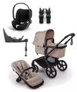 Bugaboo Fox 5 Renew starttipaketti Cloud T kaukalolla Black/Desert Taupe. - Lastenvaunut ja yhdistelmävaunut - 100051110STACLT - 1