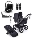 Bugaboo Fox 5 Renew starttipaketti Cloud T kaukalolla Black/Deep Indigo. - Lastenvaunut ja yhdistelmävaunut - 100051111STACLT - 1