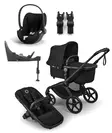 Bugaboo Fox 5 Renew starttipaketti Cloud T kaukalolla Black/Heritage Black. - Lastenvaunut ja yhdistelmävaunut - 100051112STACLT - 1