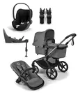 Bugaboo Fox 5 Renew starttipaketti Cloud T kaukalolla Graphite/Moon Grey. - Lastenvaunut ja yhdistelmävaunut - 100051113STACLT - 1