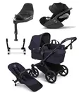 Bugaboo Donkey 6 starttipaketti Single Black/Deep Indigo. - Lastenvaunut ja yhdistelmävaunut - 100370003STACLT - 1