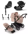 Bugaboo Donkey 6 starttipaketti Single Black/Desert Taupe. - Lastenvaunut ja yhdistelmävaunut - 100370005STACLT - 1