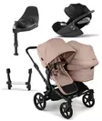 Bugaboo Donkey 6 starttipaketti Double Black/Desert Taupe - Lastenvaunut ja yhdistelmävaunut - 100370005STADOCLT - 1