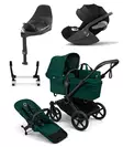 Bugaboo Donkey 6 starttipaketti Single Black/Fern Green. - Lastenvaunut ja yhdistelmävaunut - 100370006STACLT - 1