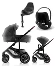 BRITAX Smile 5Z starttipaketti Mineral Grey, Style. - Lastenvaunut ja yhdistelmävaunut - 2000065STACLT - 1