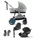 Starttipaketti Cybex eGazelle S Stone Grey. - Sisarusrattaat - 522002704estaCLT - 1