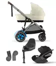 Starttipaketti Cybex eGazelle S Seashell Beige. - Sisarusrattaat - 522002708estaCLT - 1