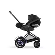 Cybex ePriam Comfort vaunut Matt Black/Sepia Black turvakaukalolla. - Lastenvaunut ja yhdistelmävaunut - 526000053STACLT - 7