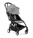 Stokke YoYo3  matkarattaat Zebra aurinkolipalla. - Matkarattaat ja lastenrattaat - 646414RAT - 3