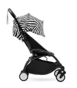 Stokke YoYo3  matkarattaat Zebra, aurinkolippa suojaa pitkälle. - Matkarattaat ja lastenrattaat - 646414RAT - 7