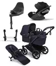 Bugaboo Donkey 6 starttipaketti Single Black/Deep Indigo. - Lastenvaunut ja yhdistelmävaunut - 100370003STACLT - 1