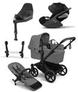 Bugaboo Donkey 6 starttipaketti Single Black/Moon Grey. - Lastenvaunut ja yhdistelmävaunut - 100370004STACLT - 1