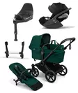 Bugaboo Donkey 6 starttipaketti Single Black/Fern Green. - Lastenvaunut ja yhdistelmävaunut - 100370006STACLT - 1
