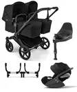Bugaboo Donkey 6 starttipaketti Twin Black/Heritage Black - Lastenvaunut ja yhdistelmävaunut - 100370002STATWCLT - 1