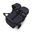 Bugaboo Donkey 6 starttipaketti Twin Black/Deep Indigo ylhäältä kuvattuna - Lastenvaunut ja yhdistelmävaunut - 100370003STATWCLT - 4