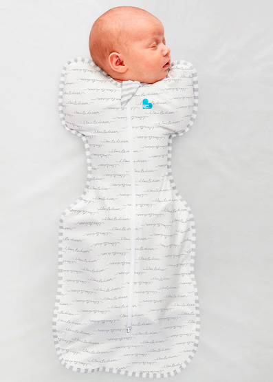 Love To Swaddle Up kapalopussi Original, White Dreamer lapsella. - Unipesät ja unipussit - L1001001WHT - 1