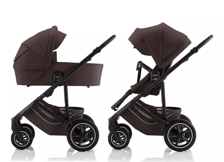 Britax Venna yhdistelmävaunut Chocolate. - Lastenvaunut ja yhdistelmävaunut - 2000042587YHDPT - 1
