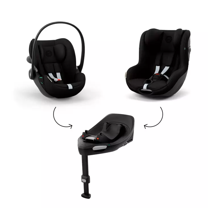 CYBEX G-line turvaistuin starttipaketti sis. Cloud G3, Sirona G3, Base G3. - Turvaistuimet 9-36kg - 526001340MODU - 1