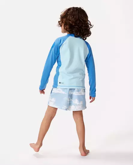 Rip Curl Icons UV-paita Blue Gum takaa. - Uima-asut ja uv-vaatteet - TNHTRV - 2