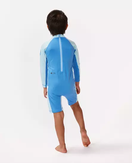 Rip Curl Icons UV-uimapuku Blue Gum, takana vetoketju. - Uima-asut ja uv-vaatteet - TNJTRV - 2