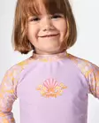 Rip Curl Rainbow UV-paita Multico lapsella edestä. - Uima-asut ja uv-vaatteet - 13DJRV - 2