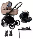 Nord Active PLUS starttipaketti ONYX Dark Brown Grip, Praline Beige. - Lastenvaunut ja yhdistelmävaunut - 287145STA1LEV - 1