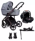Nord Active PLUS starttipaketti BRONZE Black Grip, Sea Green. - Lastenvaunut ja yhdistelmävaunut - 287146STA3LEV - 1
