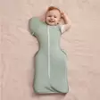 Love To Swaddle Up LITE kapalopussi Summer 50/50, Olive vauvalla päällä - Unipussit - L2002001OLV - 2