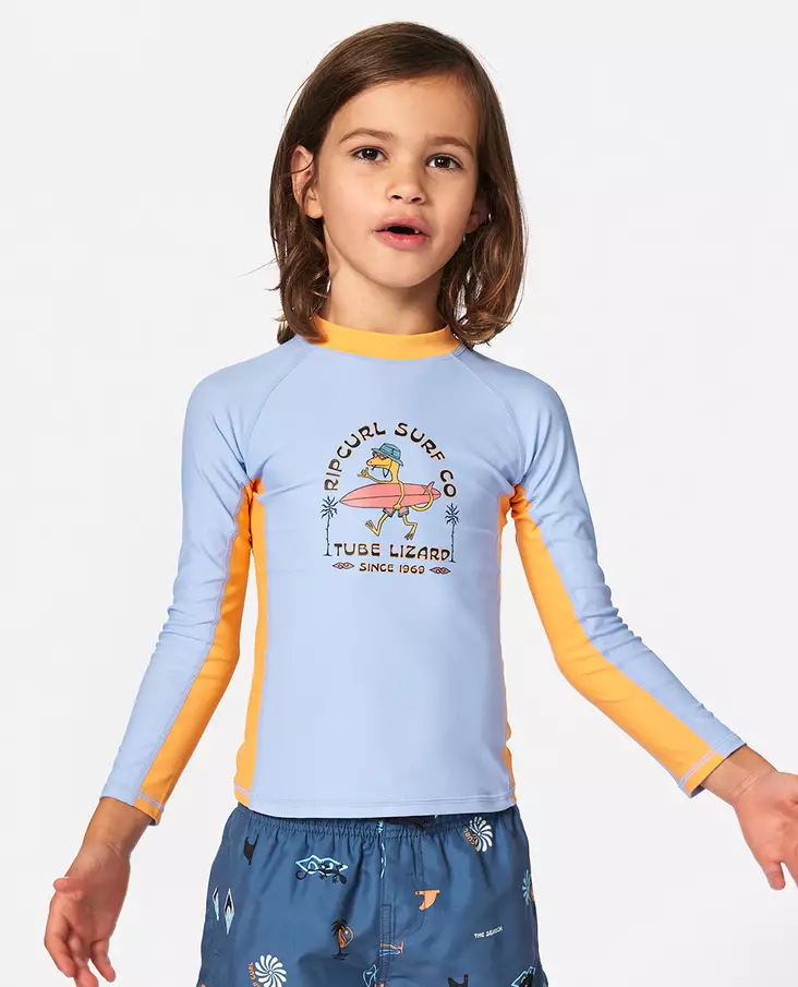 Rip Curl Grom Energy UV-paita Ice Blue. - Uima-asut ja uv-vaatteet - TO5TRV - 1