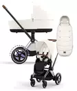 Cybex ePriam 4 vaunut ja lämpöpussi Chrome/Brown, Off White. - Lastenvaunut ja yhdistelmävaunut - 521002319eYFMOW - 1