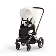 Cybex Priam 4 lastenrattaat Chrome/Black, Off White. - Lastenvaunut ja yhdistelmävaunut - 521002325RATCBOW - 1