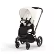 Cybex Priam 4 lastenrattaat Matt Black, Off White. - Lastenvaunut ja yhdistelmävaunut - 521002331RATMBOW - 1