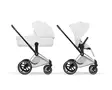 Cybex Priam Style yhdistelmävaunut Chrome/Brown, Off White. - Lastenvaunut ja yhdistelmävaunut - 526000201YHDCBOW - 1