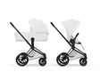 Cybex Priam Style yhdistelmävaunut Matt Black, Off White. - Lastenvaunut ja yhdistelmävaunut - 526000211YHDCMBW - 1