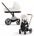 Cybex Priam yhdistelmävaunut värissä Off White. - Lastenvaunut ja yhdistelmävaunut - 521002319YHDOW - 1