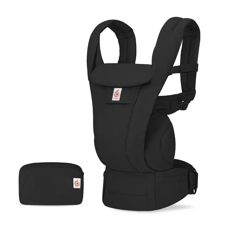 Ergobaby kantoreppu Omni Deluxe Cotton Onyx Black. - Kantoreput - BCODCONYX - 1