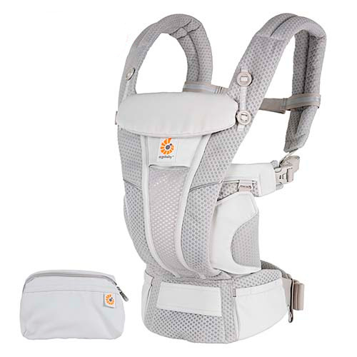 Ergobaby Omni Breeze kantoreppu v=C3=A4riss=C3=A4 Pearl Grey. - Kantoreput - BCZ360PGRY - 1